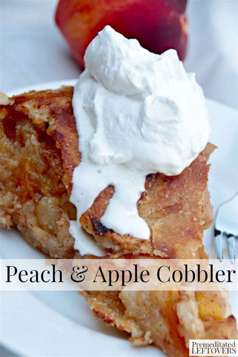 how-to-make-a-peach-and-apple-cobbler image