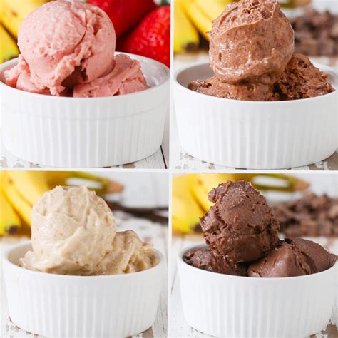 banana-ice-cream-4-ways-recipes-tasty image