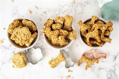 homemade-dog-treats-with-rolled-oats-spoiled image