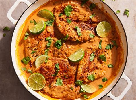 best-one-pan-coconut-lime-chicken-recipe-delish image