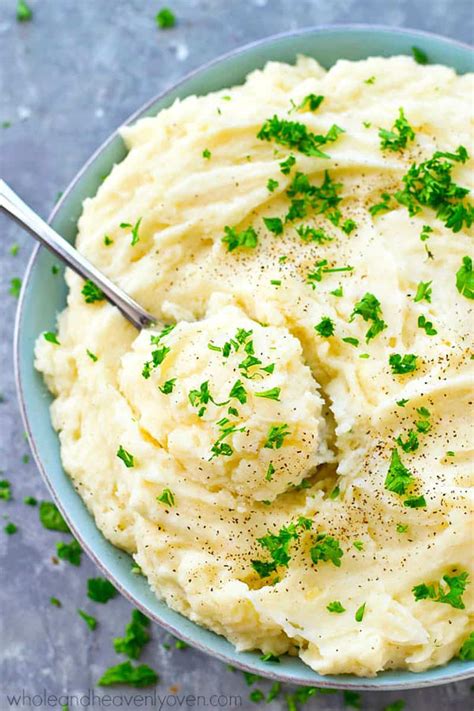 creamiest-ever-garlic-whipped-mashed-potatoes image