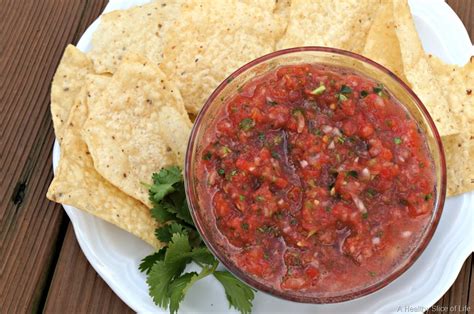 garden-fresh-salsa-with-fresh-tomatoes-a-healthy image