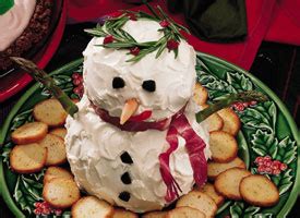 make-ahead-snowman-cheese-ball-food-channel image