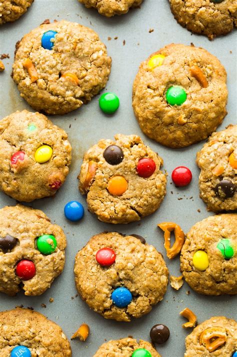 gluten-free-monster-cookies-a-saucy-kitchen image