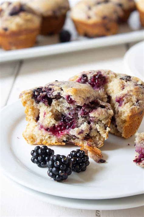 blackberry-muffins-beyond-the-chicken-coop image