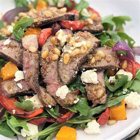 warm-lamb-salad-with-pumpkin-tomato image