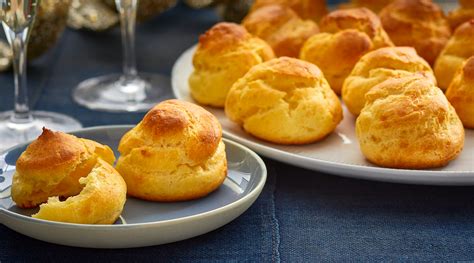 cheddar-blue-cheese-puffs-recipe-wisconsin-cheese image