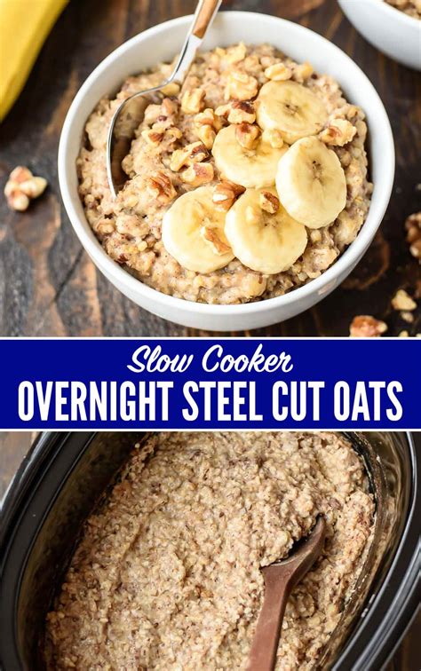 overnight-slow-cooker-steel-cut-oats-wellplatedcom image