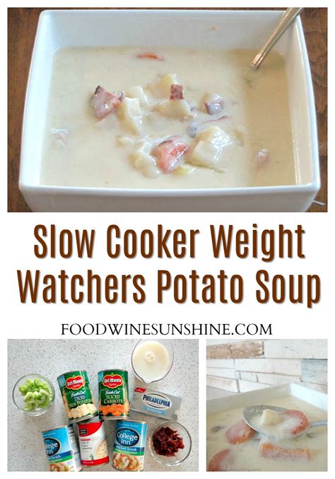 slow-cooker-weight-watchers-potato-soup-food image