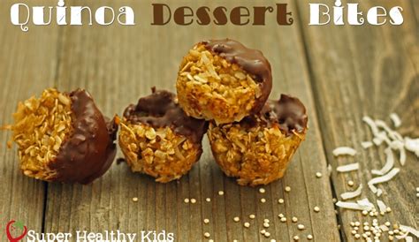 quinoa-dessert-bites-recipe-super-healthy-kids image