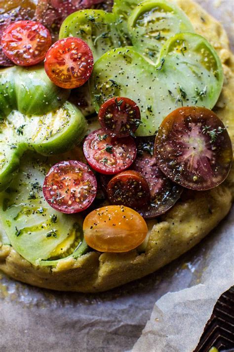 heirloom-tomato-and-zucchini-galette-with-honey image