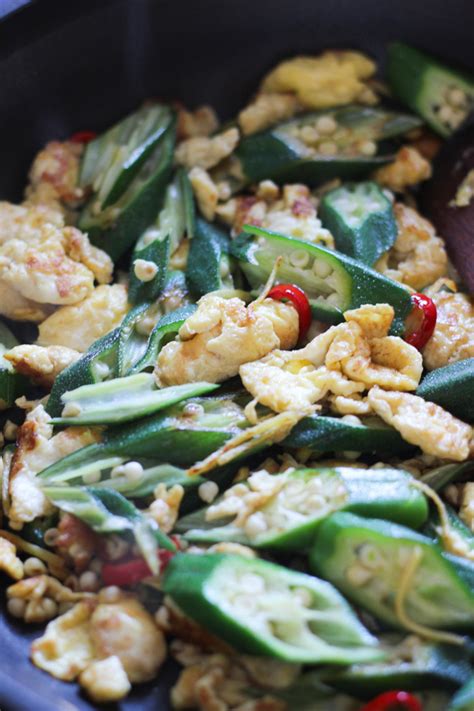 fresh-sauted-okra-and-egg-spice-the-plate image