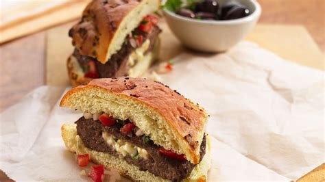mediterranean-stuffed-burgers-recipe-pillsburycom image