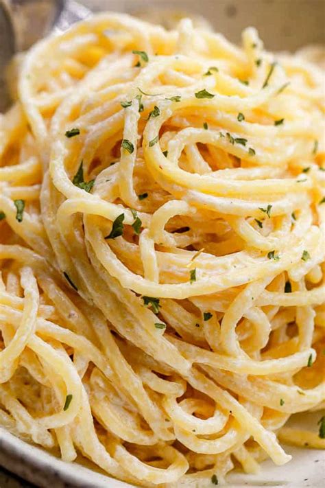 quick-cream-cheese-spaghetti-creamy-pasta-dinner-idea image