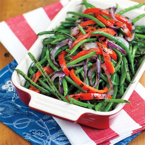 grilled-green-beans-with-peppers-and-onions-our image