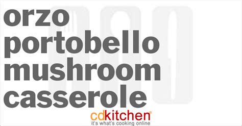 orzo-portobello-mushroom-casserole image