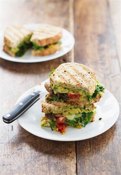 avocado-veggie-panini-recipe-pinch-of-yum image