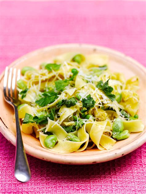 pappardelle-with-broad-beans-pecorino-pasta image