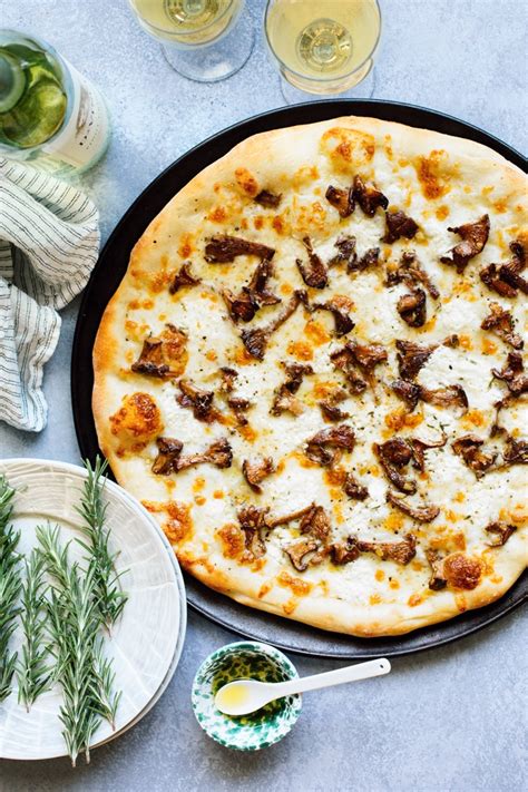 mushroom-and-goat-cheese-pizza-recipe-kitchen image