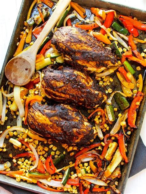 the-best-oven-baked-chicken-fajitas-layers-of-happiness image