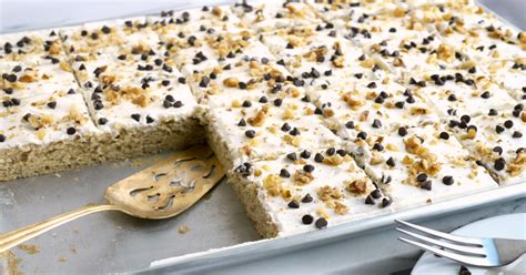 the-best-sheet-pan-banana-cake-with-cream-cheese-sour-cream image