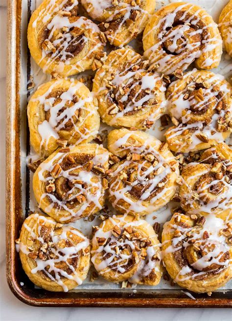 puff-pastry-cinnamon-rolls-easy-cinnamon-roll-recipe-well image