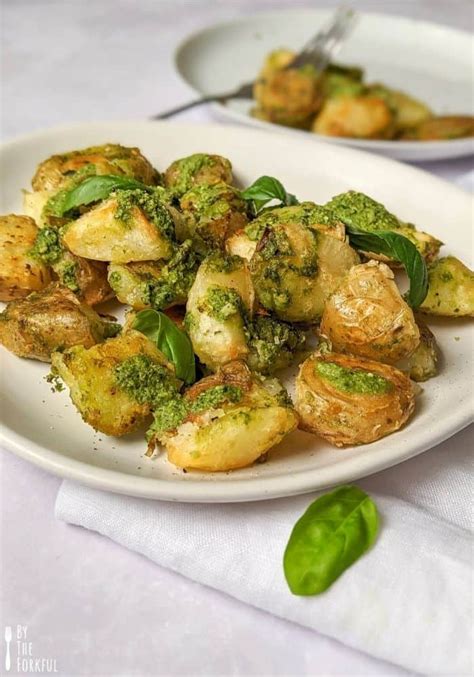 easy-crushed-pesto-potatoes-with-fresh-basil-by-the image