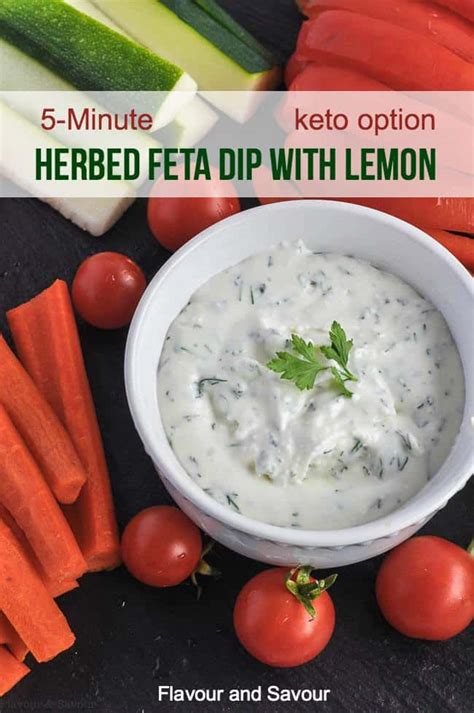 herbed-feta-dip-with-lemon-flavour-and-savour image