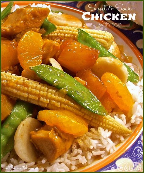 sweet-sour-chicken-with-rice-wildflours-cottage image