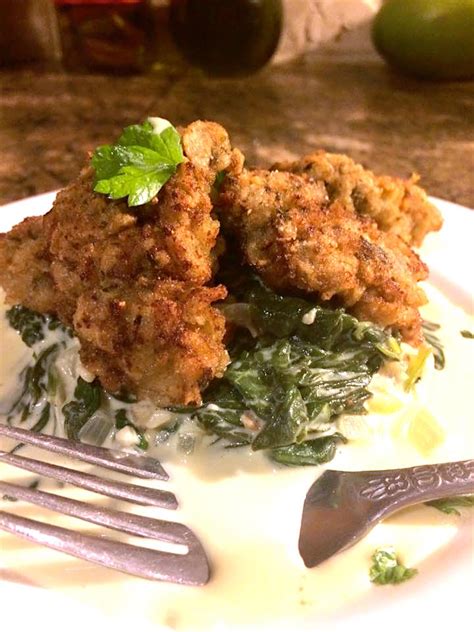 fried-oysters-with-creamed-spinach-oyster-obsession image