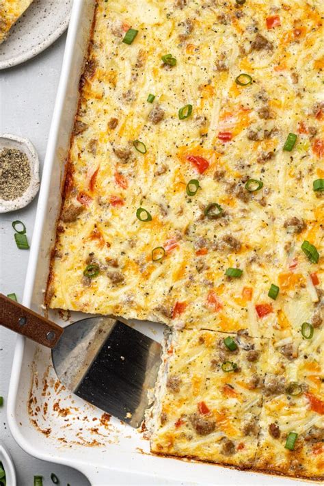 egg-hash-brown-breakfast-casserole-the-clean-eating image