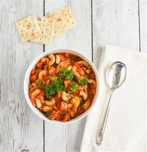 low-fodmap-minestrone-vegetable-soup image
