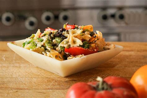 pasta-salad-with-vegetables-and-parmesan-dressing image