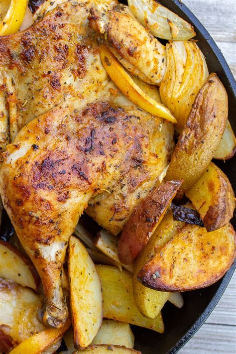 simple-roast-chicken-and-potatoes-two-kooks-in-the image