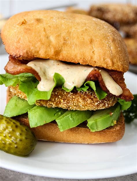 fried-green-tomato-blt-with-cajun-remoulade-sauce image