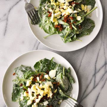 spinach-salad-with-bacon-and-eggs-salt-lavender image