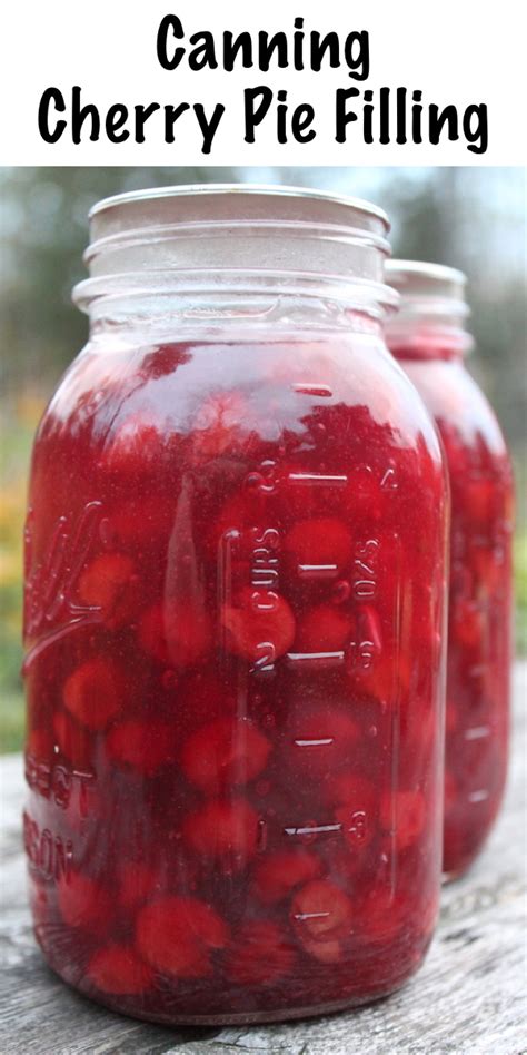 canning-cherry-pie-filling-practical-self-reliance image
