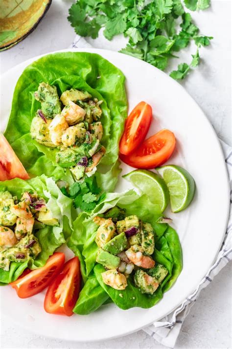 shrimp-avocado-salad-low-carb image