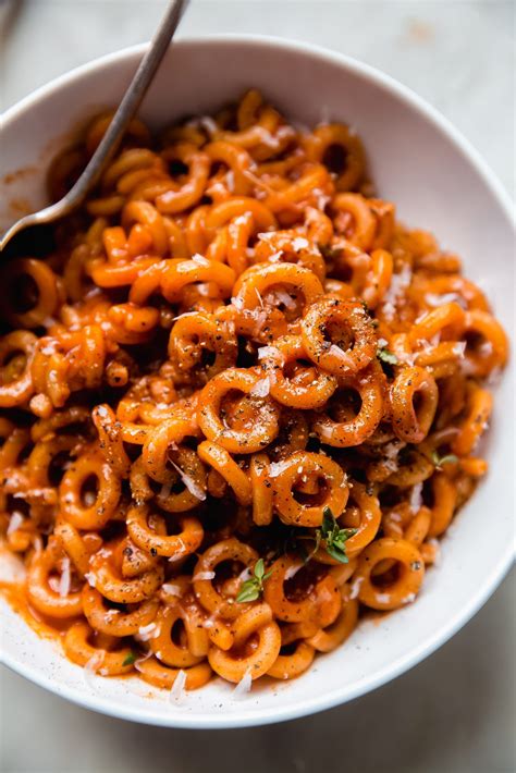 simple-cozy-homemade-spaghettios-recipe-little-spice image