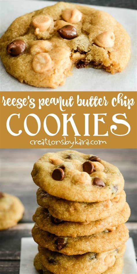 reeses-peanut-butter-chip-cookies-creations-by-kara image