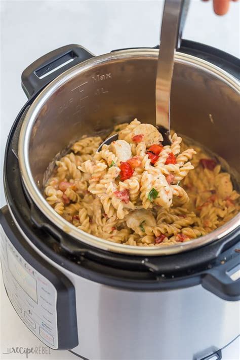 instant-pot-italian-chicken-pasta-the-recipe-rebel image