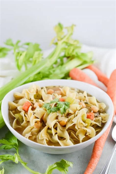 vegan-chicken-noodle-soup-easy-one-pot-meal image