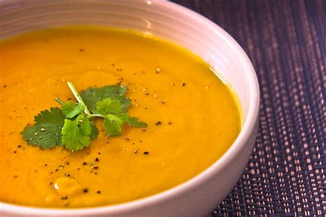 vegan-carrot-and-coriander-soup-delicious-everyday image