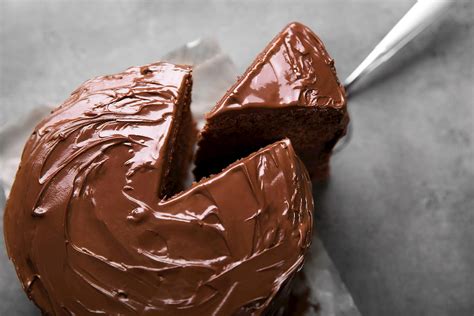 devils-food-cake-with-chocolate-frosting-authentic image