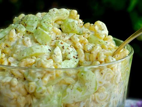 grandmas-creamy-cucumber-macaroni-salad-chindeep image