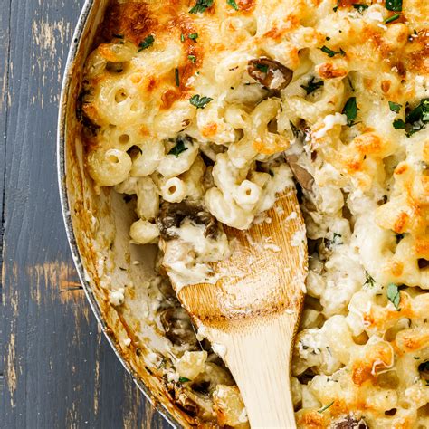 creamy-mushroom-pasta-bake-simply-delicious image