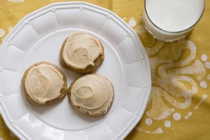 buttermilk-cookies-with-caramel-frosting-tasty image