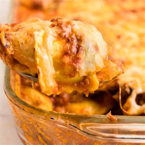 easy-cheesy-lazy-lasagna-recipe-4-ingredients image