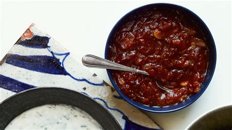 sweet-and-sour-tomato-chutney-recipe-bon-apptit image