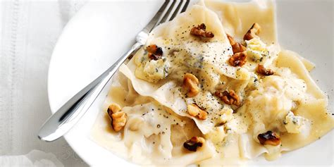pear-ricotta-ravioli-with-blue-cheese-sauce image
